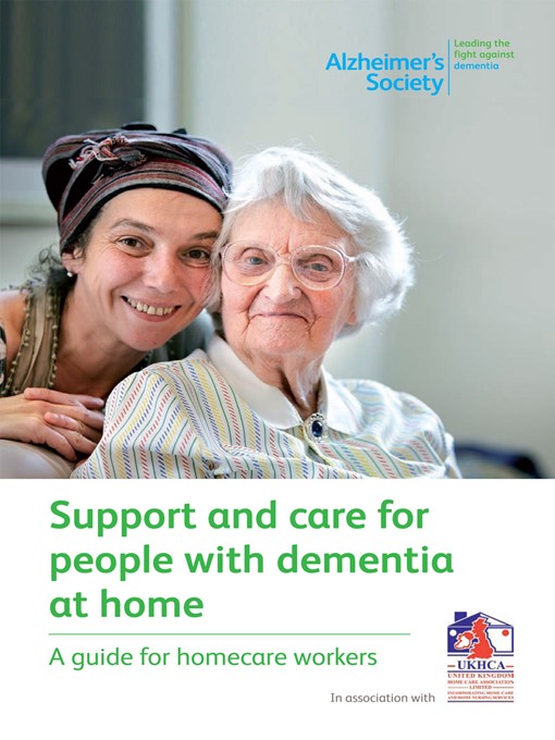 Title details for Support and care for people with dementia at home by Alzheimer's Society - Wait list
